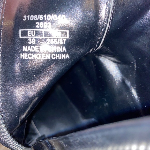 ZARA Black Croco Embossed Faux Leather Ankle Women’s Boots Sz US 8-8.5M (39EU) - Picture 15 of 15